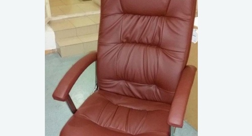 Обтяжка офисного кресла. Касимов
